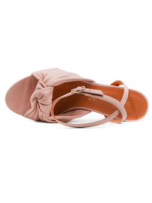 sandalo nappa blush VIA ROMA 15 | 4117BLUSH